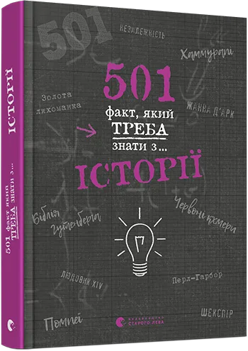 501 факт, який треба знати з… історії